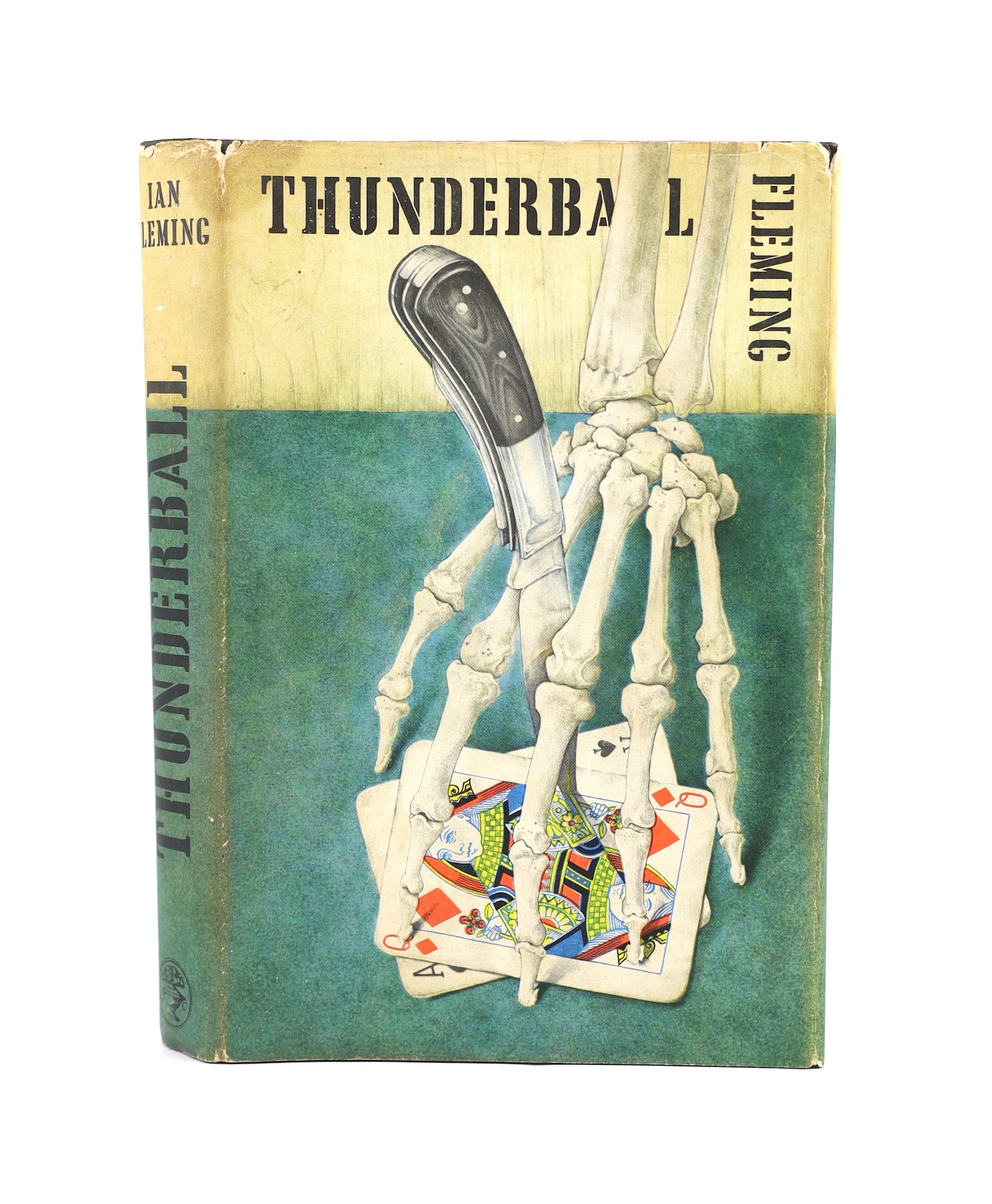 Fleming, Ian - Thunderball, 1st edition, 8vo, cloth in unclipped d/j, Jonathan Cape, London, 1961